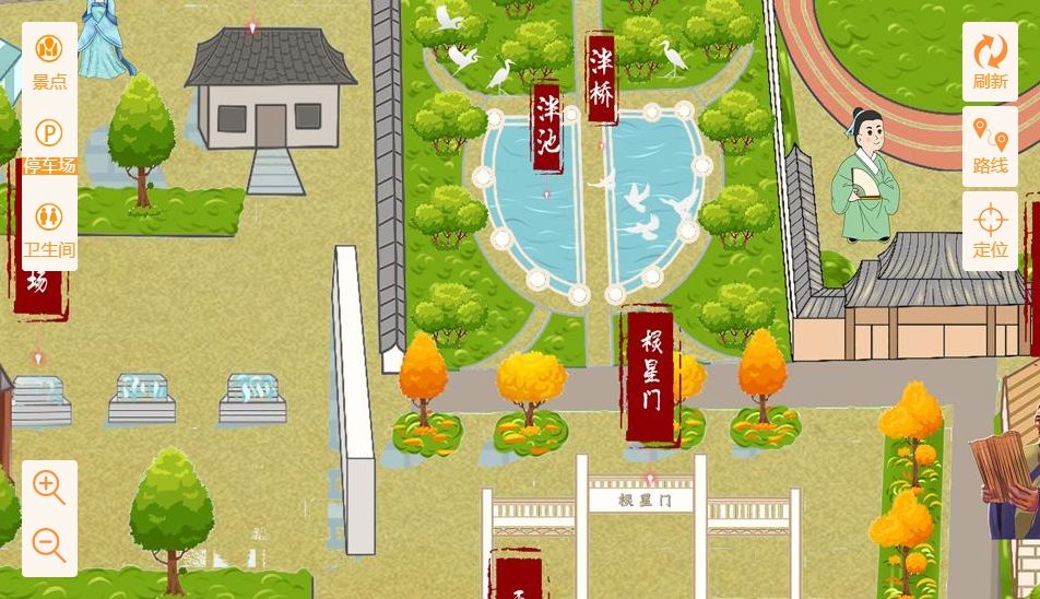 保定手绘地图景区语音讲解导览系统：智慧景区建设的基石